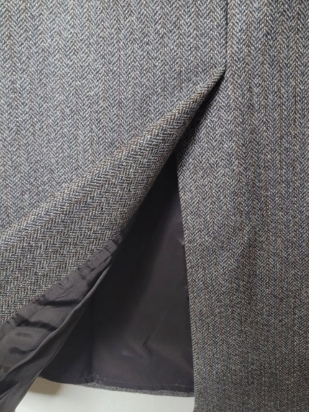 Vintage Laura Ashley Pure New Wool A-Line Midi Skirt 29" Waist - Picture 7 of 10